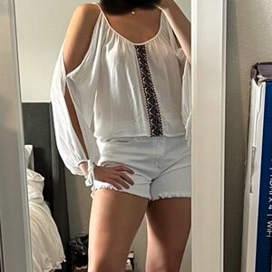 Size S/M White Pacsun Shirt